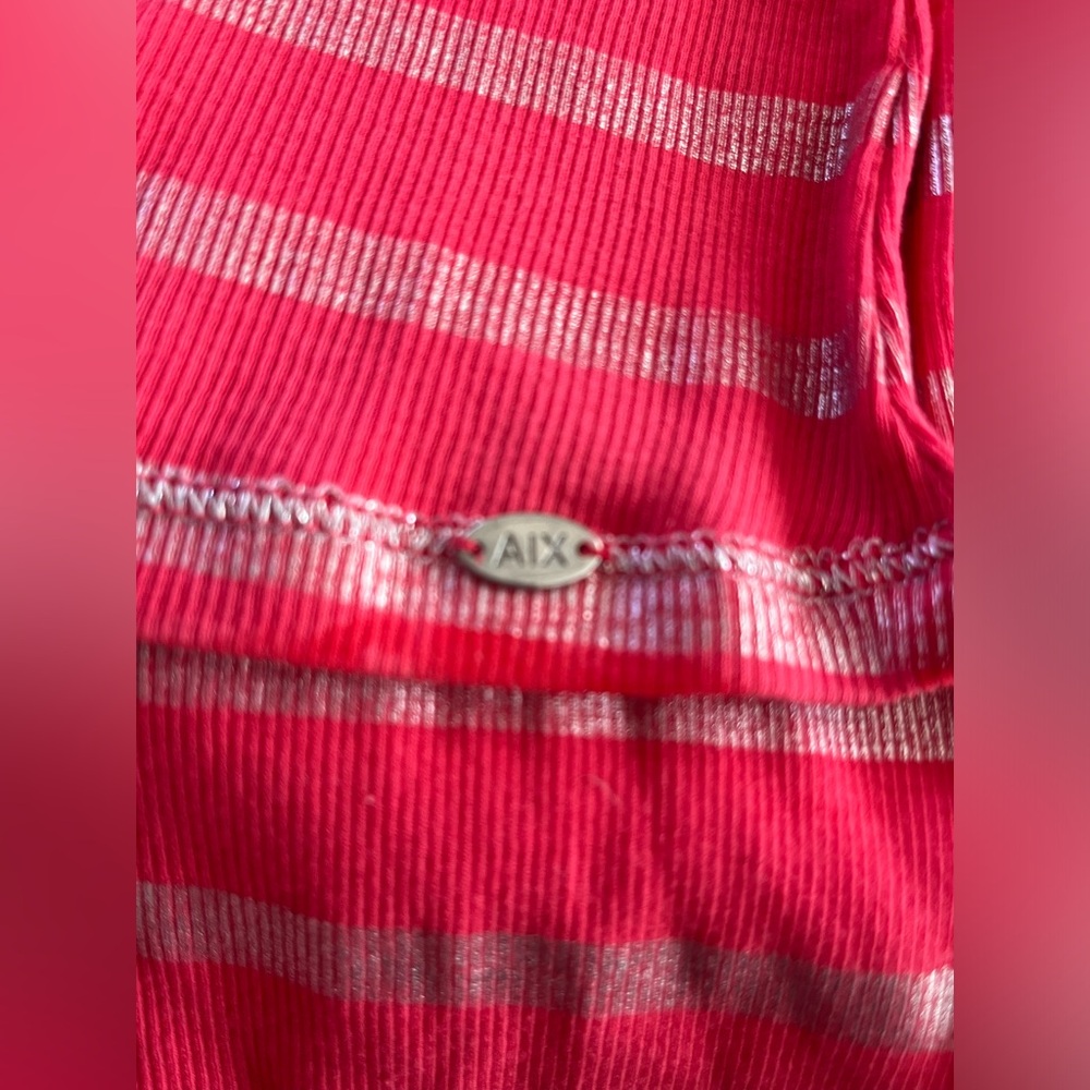Armani Exchange Red Sexy Tank Top - XS Size